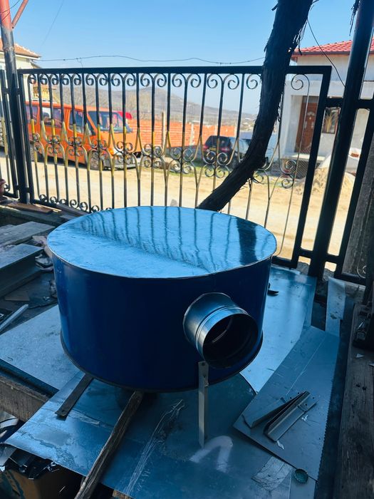 Ръчно изработени чушкопеци на дърва