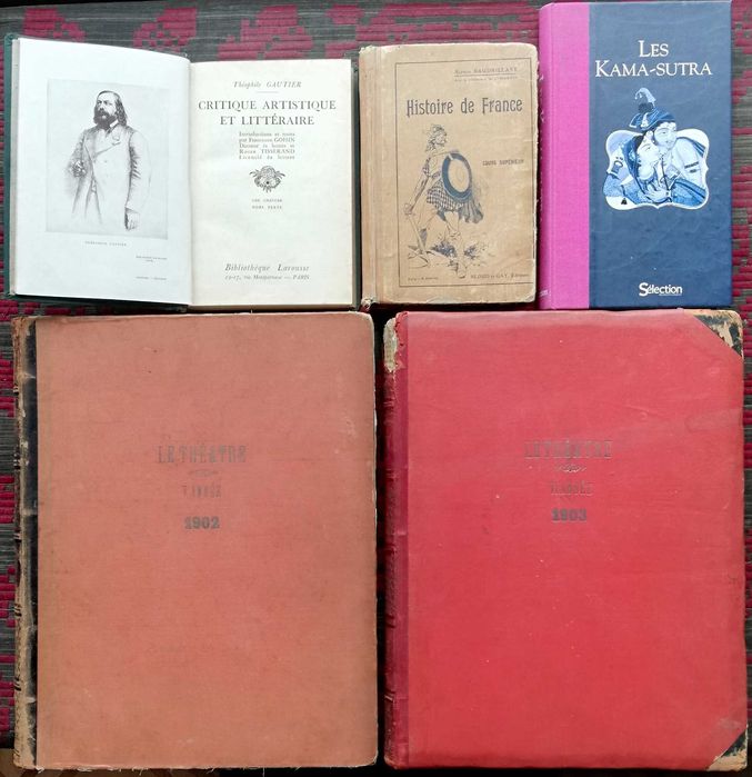 Антикварни книги и списания на френски език -(обновени)