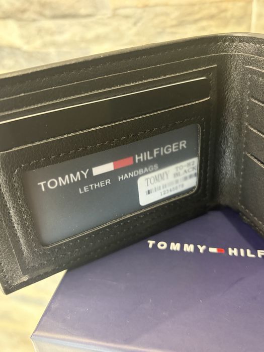 Мъжки Портфейл Оригинален Tommy Hilfiger