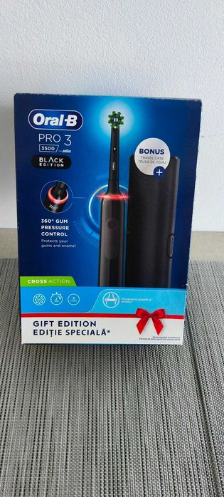 Periuta de dinti electrica Oral-B Pro 3 3500 Cross Action