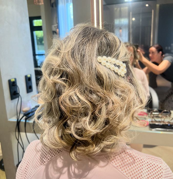 Balayage/Coafat wavy hair