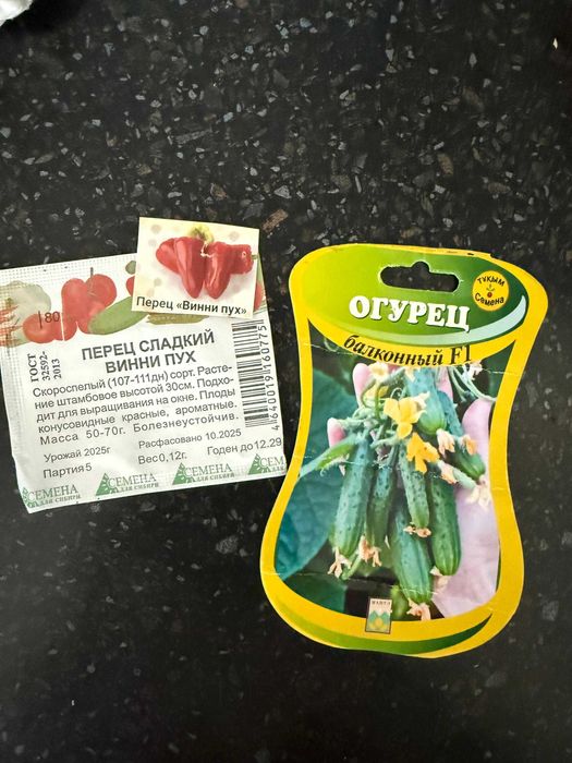 Балконная рассада помидоры перец огурцы