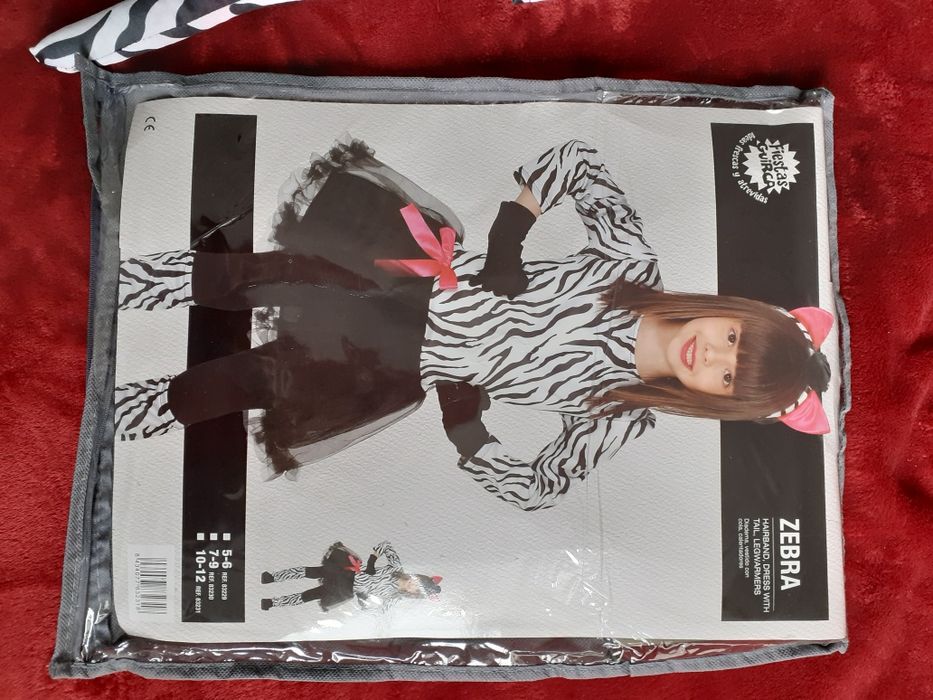 Costum de zebră 10-12 ani