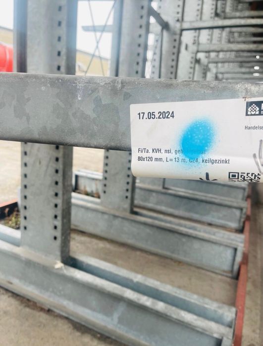 Rafturi cantilever 6000x110