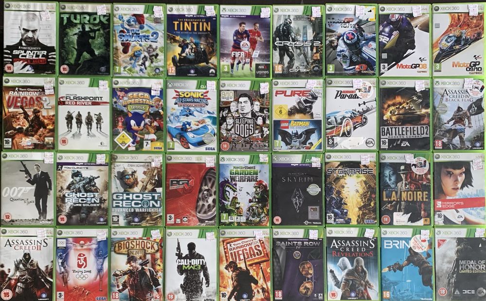 Xbox 360 игри Xbox 360 - Само 3.07€ (6.00лв) - промоция