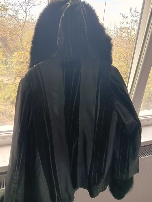 Палто от агнешка кожа