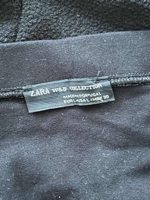 Къса черна рокля Zara