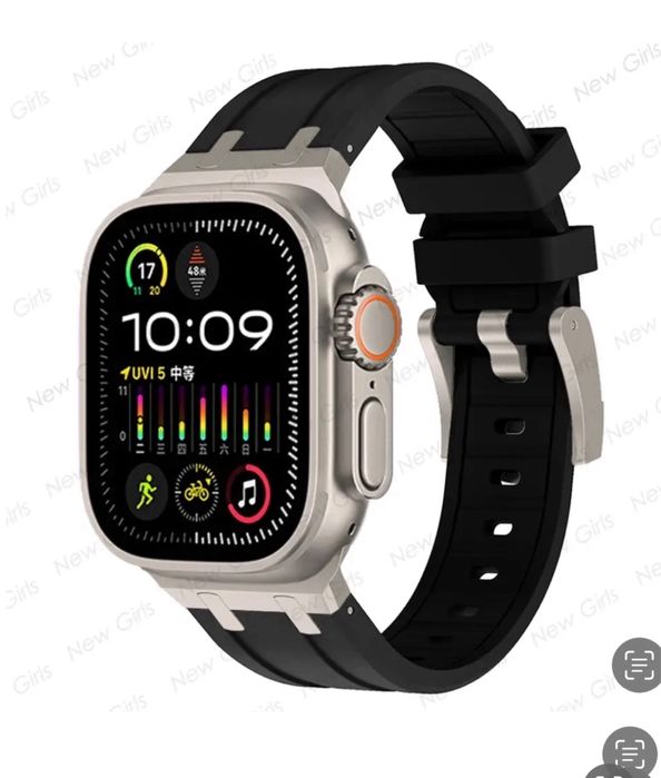 Curea Ceas Apple Watch Titanium Fashion Iphone 15 Incarcator Cablu