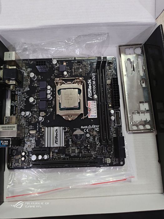 I5 9400F + ASRock h310m
