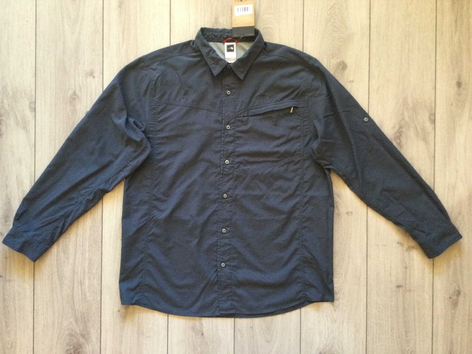 НОВА сива мъжка риза с дълъг ръкав THE NORTH FACE размер XL от САЩ