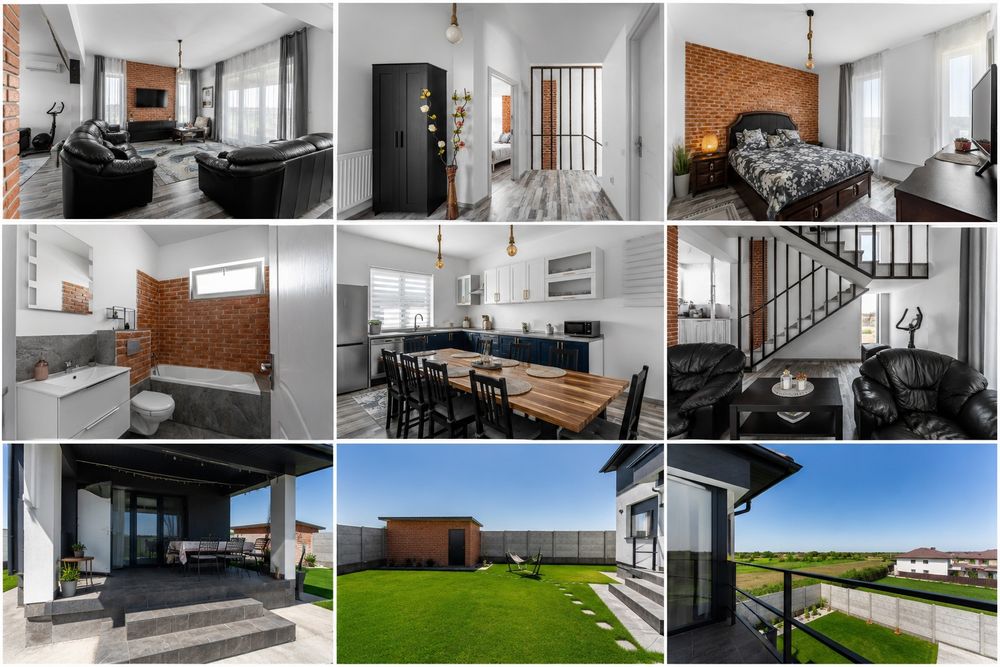 Casă nouă P+E+Pod – ECO – complet mobilată – mutare imediată – Dragomi