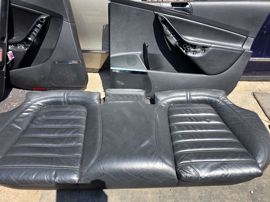 Interor piele passat b7