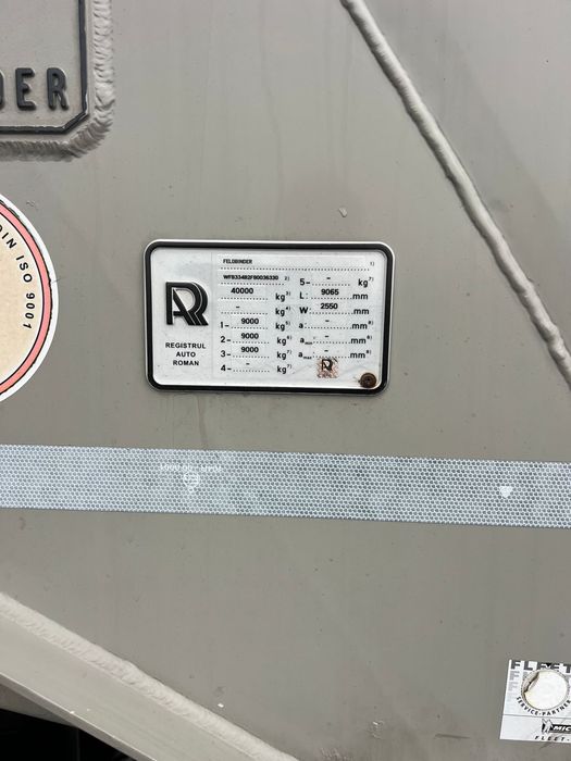 Semiremorcă cisternă SILO FELDBINDER 36.000 L