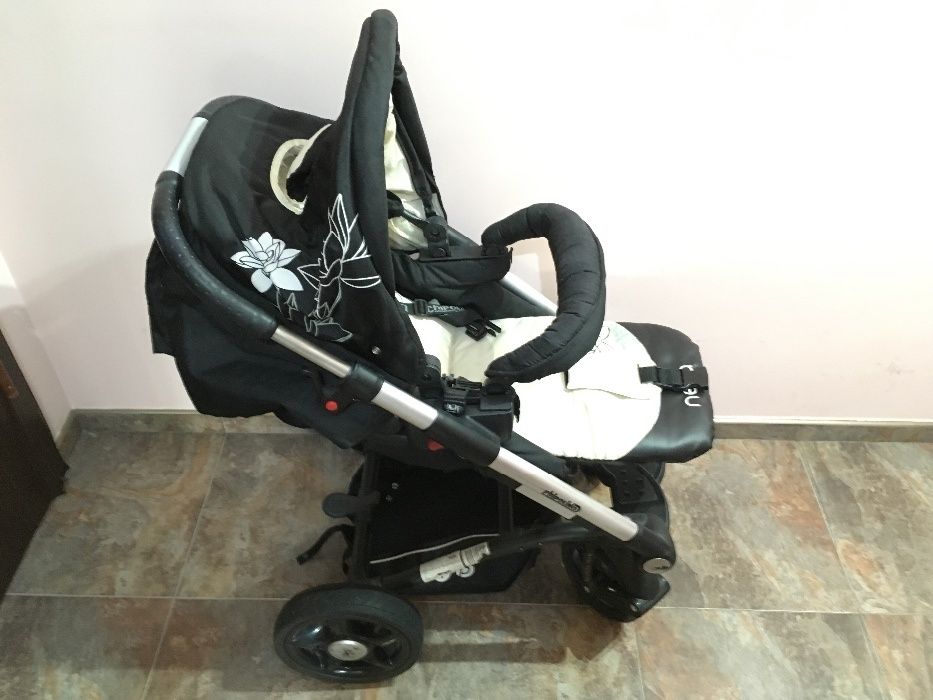 Комбинирана количка Чиполино Нева Муув две в едно, цвят: ванилия