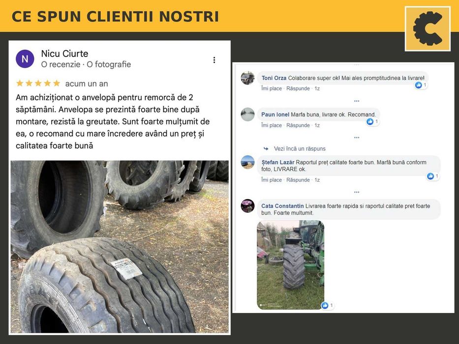 Cauciucuri 540/65R30 Alliance Anvelope Tractor Spate SH REDUS Garantie