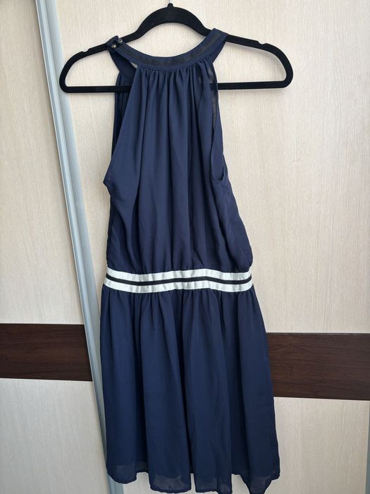 Тъмно синя  рокля Mango