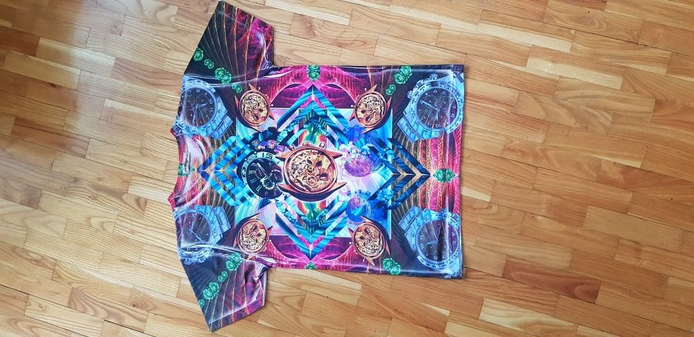 Мъжка блуза със свеж принт