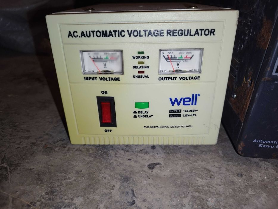 Stabilizator tensiune defecte ptr. carcase diferite proiecte