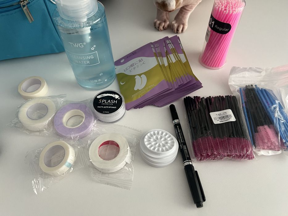 Продам материалы для наращивания и ламинирование ресниц