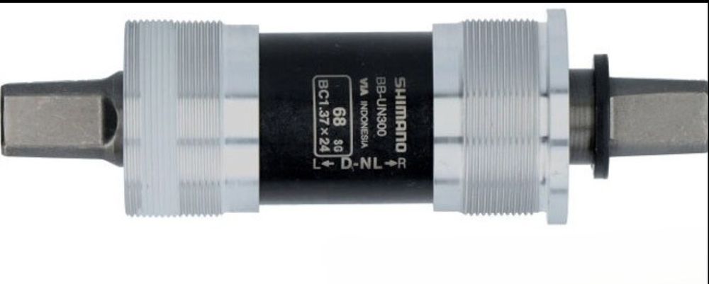 Butuc pedalier Shimano BB-UN300 68x122.5mm ax pătrat - Nou