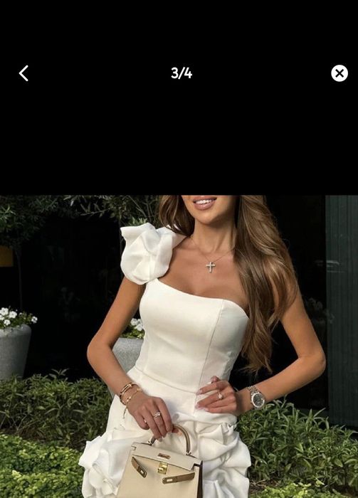 Европейское свадебное платье, одето один раз, итальянское, привозное