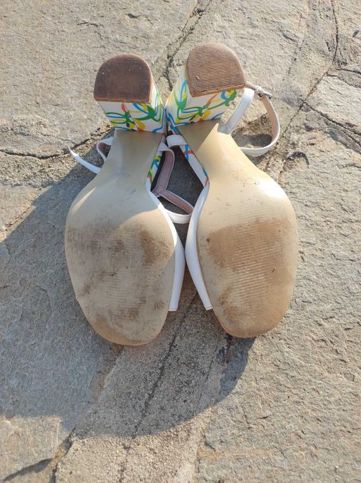 Дамски сандали естествена кожа 39 номер