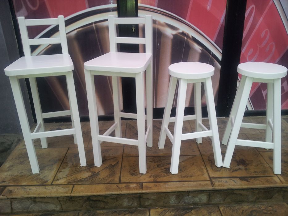Бар столове с облегалка