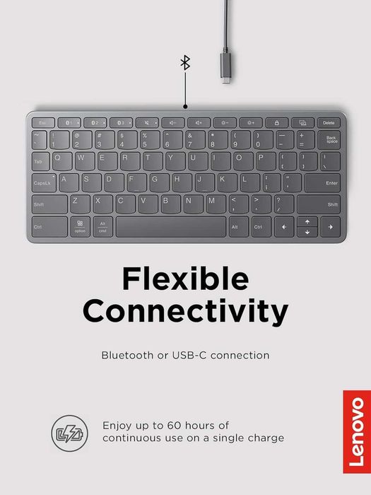 Беспроводная клавиатура Lenovo Multi-Device Wireless keyboard