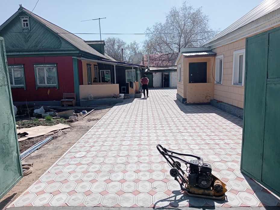 Брусчатка укладка плитки