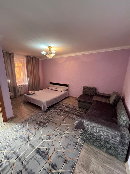 Сдаётся 1ком квартира по суточно