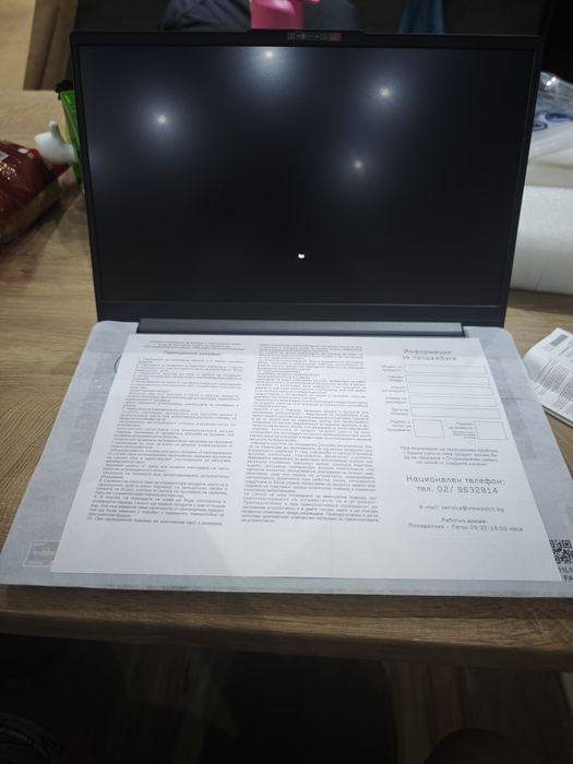 Лаптоп lenovo ideaPad slim 15