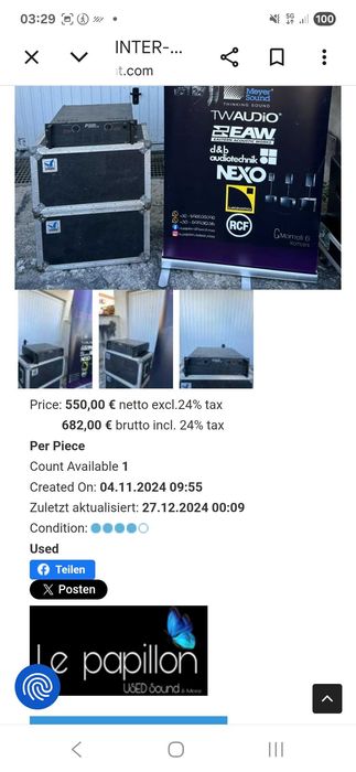 amplificator putere v sys v 1000 w inter m p3200 w 2ohm stabil 25kg