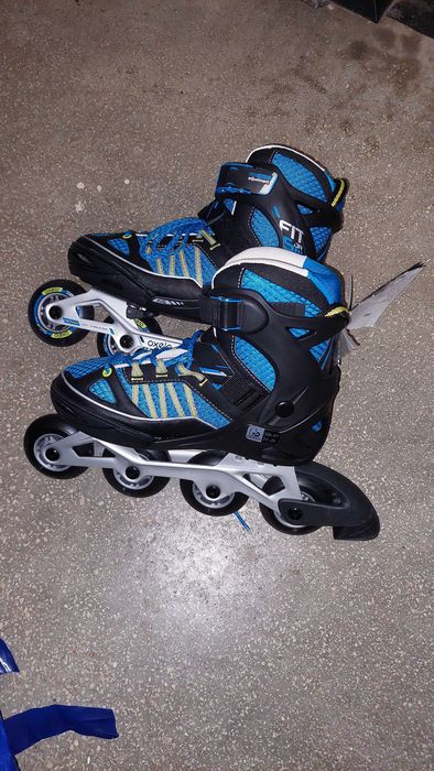 Role Noi Adulti/Copii, cu eticheta, decathlon Oxelo Fit 5, Marime reglabila 38-41