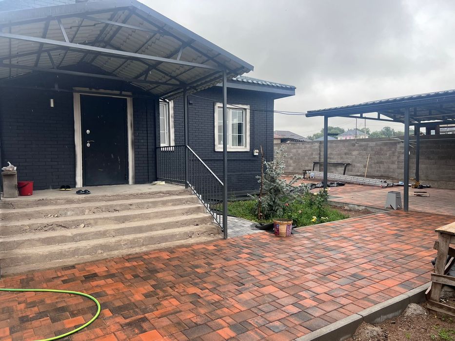 Брусчатка тротуарная плитка Кирпичик Евробрусчатка