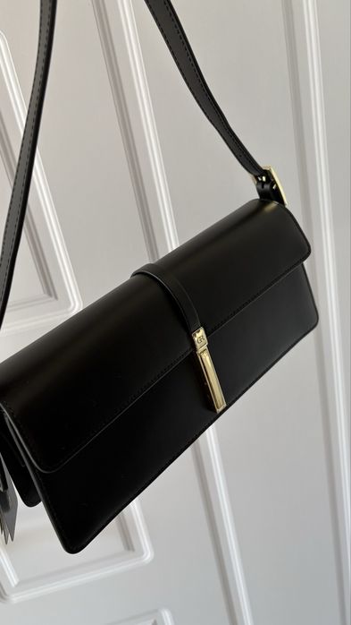 Gino Rossi стилна черна чанта