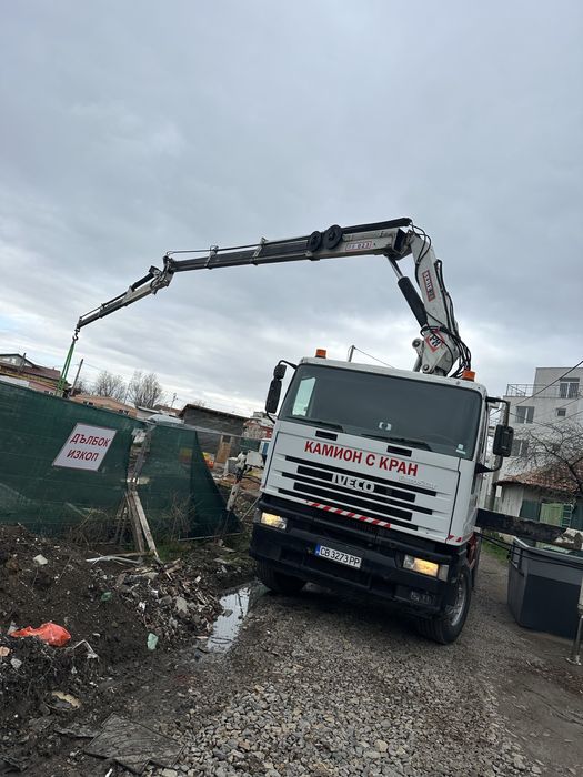 Транспортни услуги с Камион с Кран