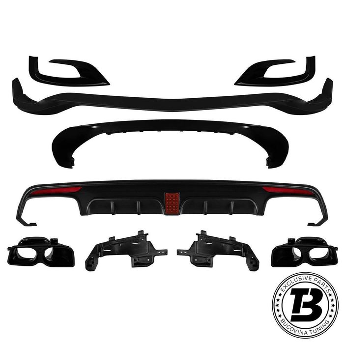 Pachet Exterior Prelungiri compatibil cu Mercedes S Class W222 B Design
