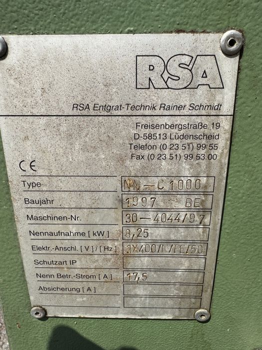 Почистваща машина RSA Rasaplan NN C1000