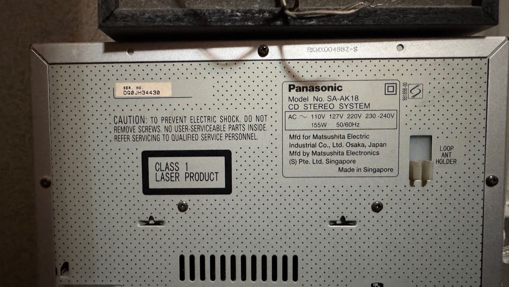 Музыкальный центр Panasonic SA-AK18