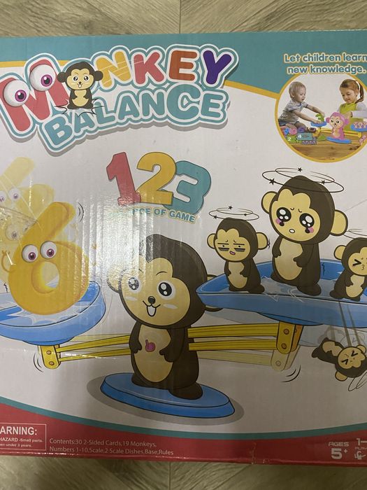 Jucari pentru copil,Jenga si monkey