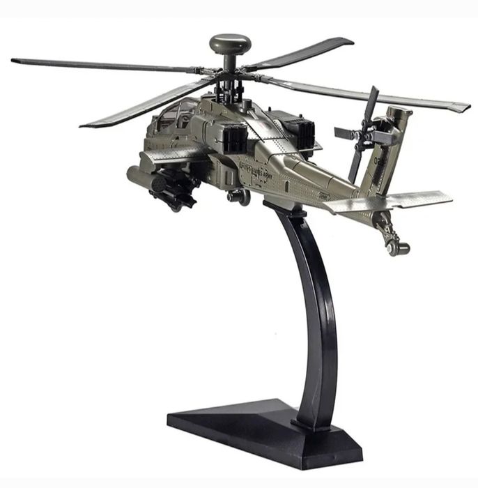 Macheta Elicopter Apache AH-64A 1/32 – Model din aliaj