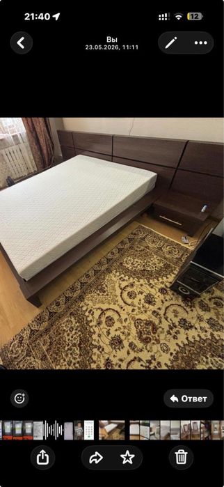Продам кровать двухспальную 2 шт