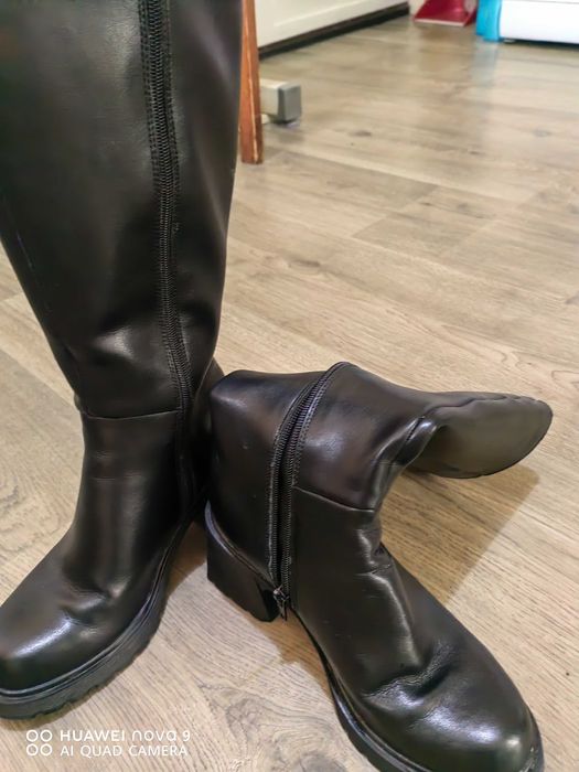 Дамски ботуши естествена кожа