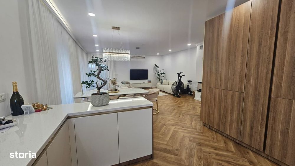 Casă modernă parter | stil minimalist - complet mobilată și utilată