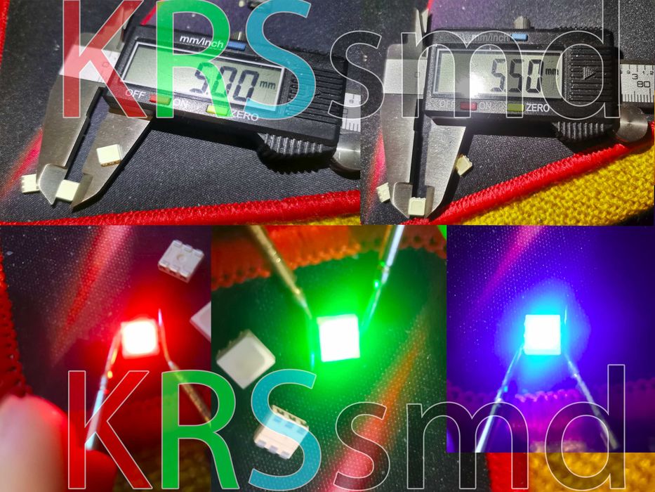 LED RGB 5055 smd