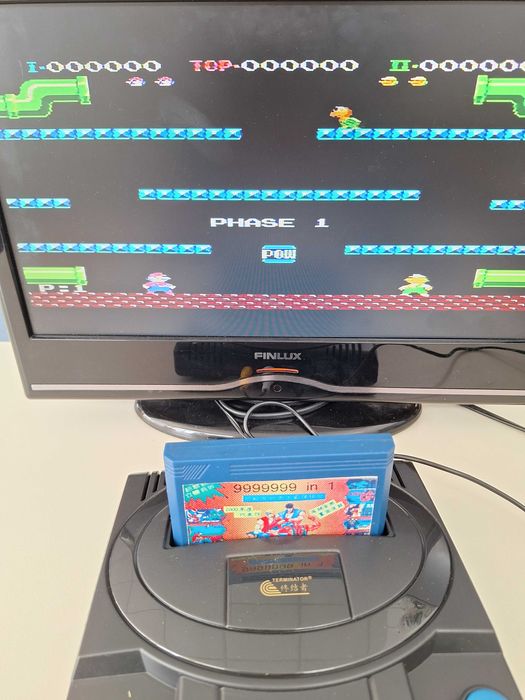 Olympic 9999999 in 1, caseta discheta clasica cu joc pentru consola TV