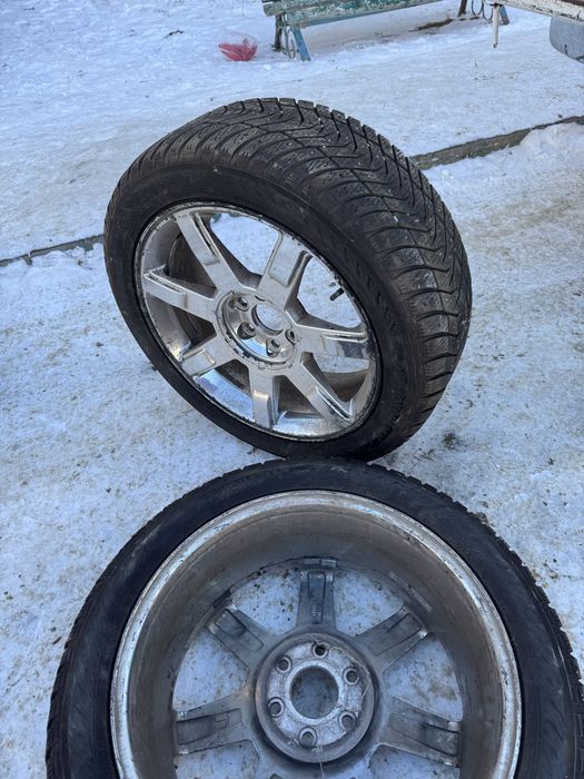 Диски с шинамм  комплект шипи зима