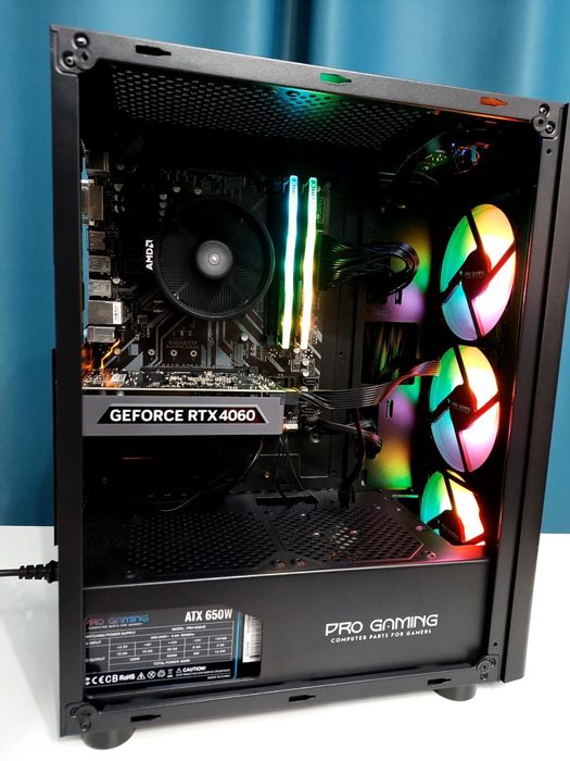 Gaming Pc Ryzen 5 5600x + RTX 4060