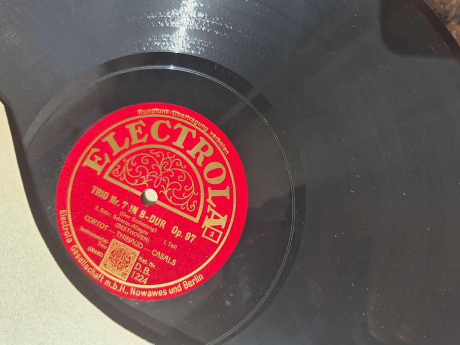 Vând lot 7 Discuri Grammophon & patefon colectie cu muzica clasică,