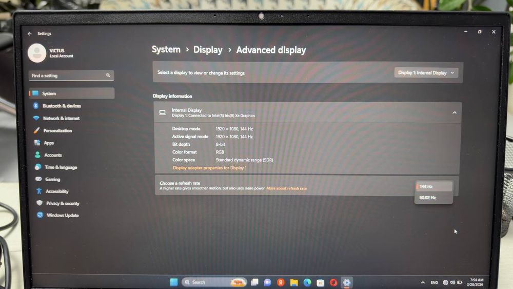 Игровой ноутбук HP VICTUS 16/i5-13500H/RTX4050 6гб/OZU 16гб/SSD 512гб
